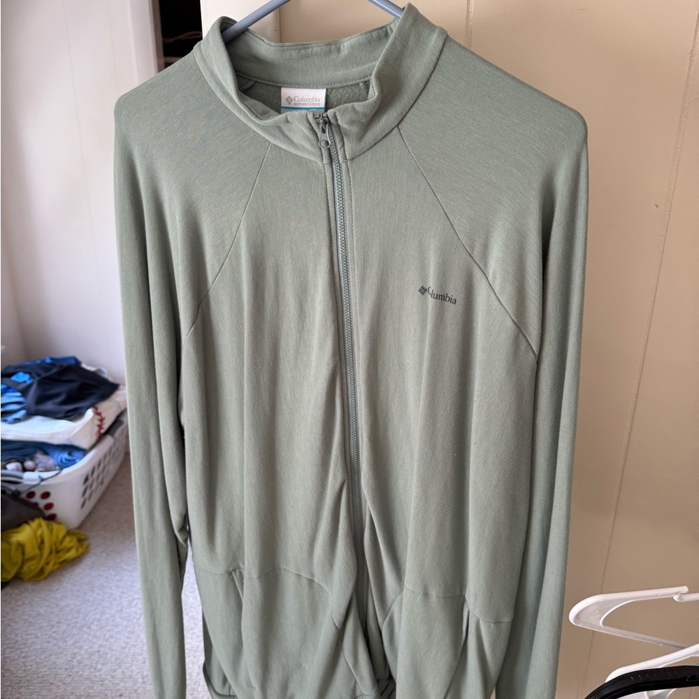 Columbia Sage Zip-Up Sweater